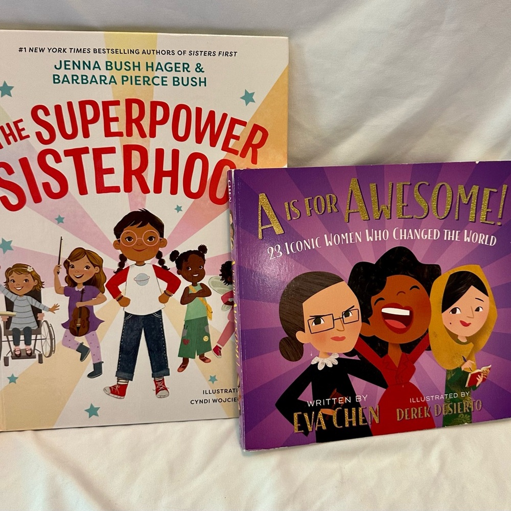 The Superpower Sisterhood & A Is For Awesome! - Colorful Kids Books